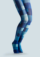 Viken Plan Plave Kvadratne Tajice