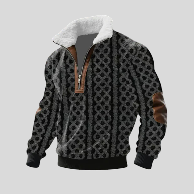 Stipe - Vunena Majica S Visokim Ovratnikom Od Flisa Maja Zagreb