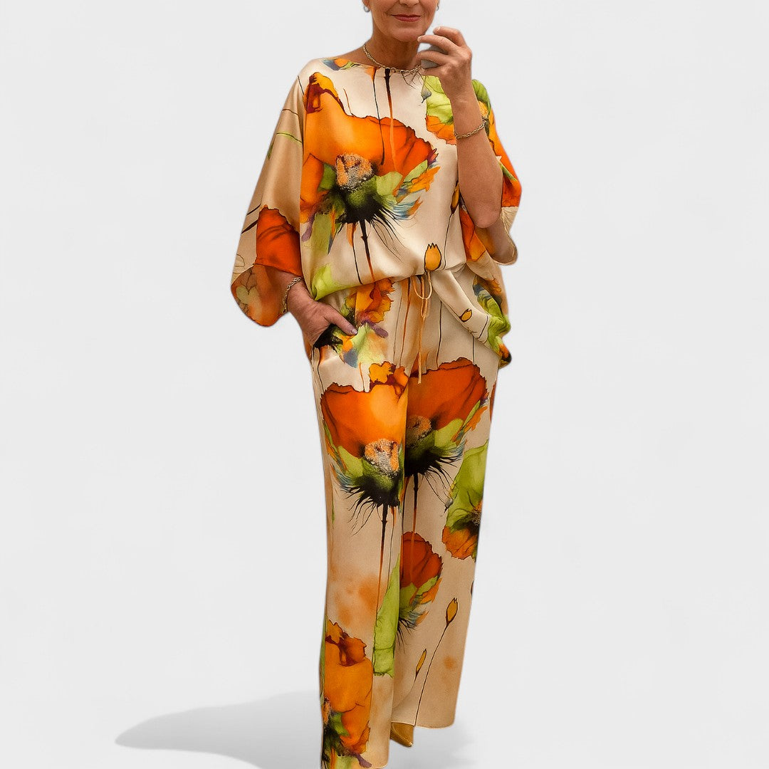 Elizabeta - Satenski dvodijelni set za žene Maja Zagreb