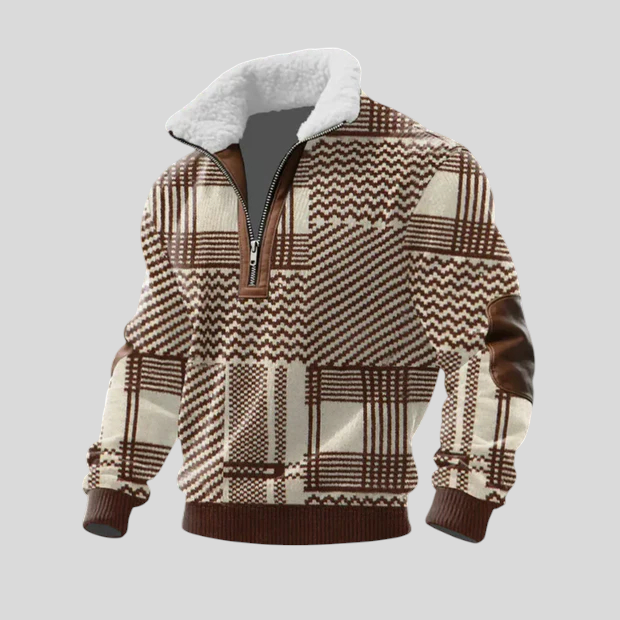 Stipe - Vunena Majica S Visokim Ovratnikom Od Flisa Maja Zagreb