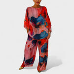 Elizabeta - Satenski dvodijelni set za žene Maja Zagreb