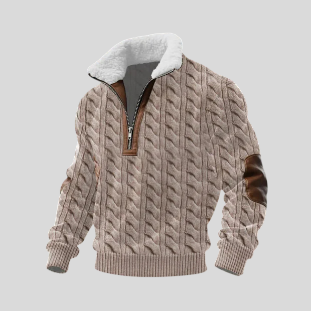 Stipe - Vunena Majica S Visokim Ovratnikom Od Flisa Maja Zagreb