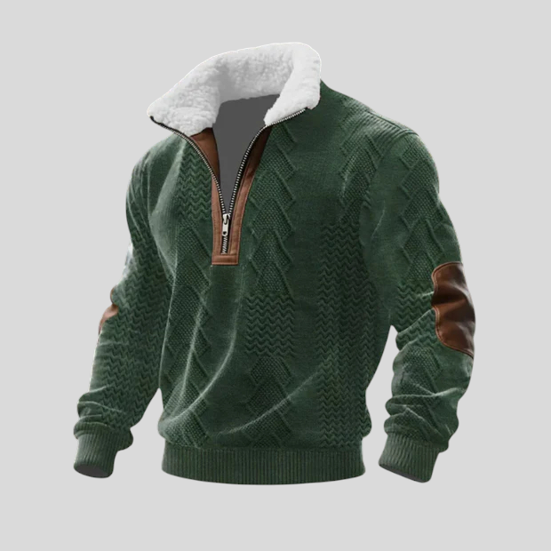 Stipe - Vunena Majica S Visokim Ovratnikom Od Flisa Maja Zagreb