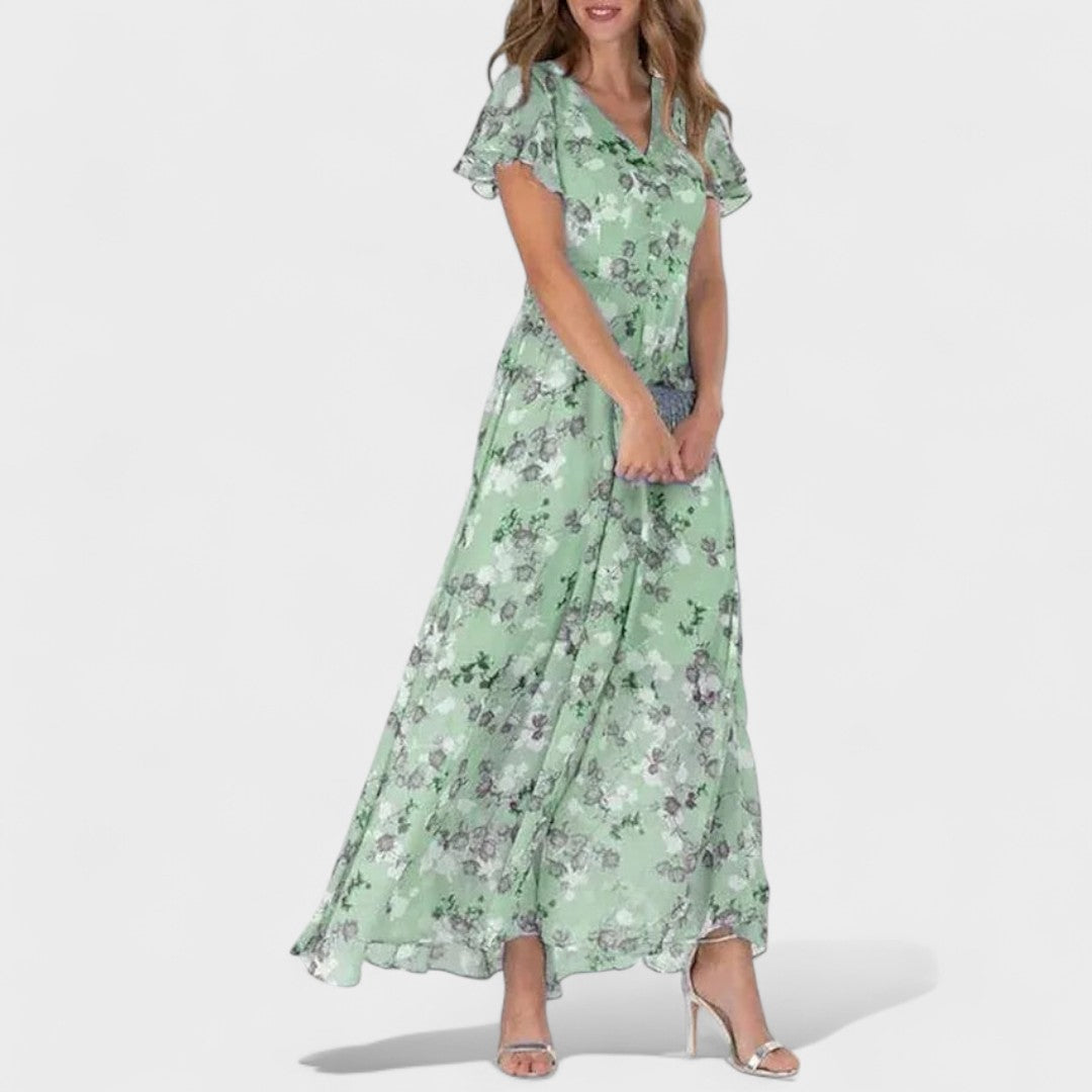 Mila - Luksuzna duga haljina elegantnog kroja Maja Zagreb