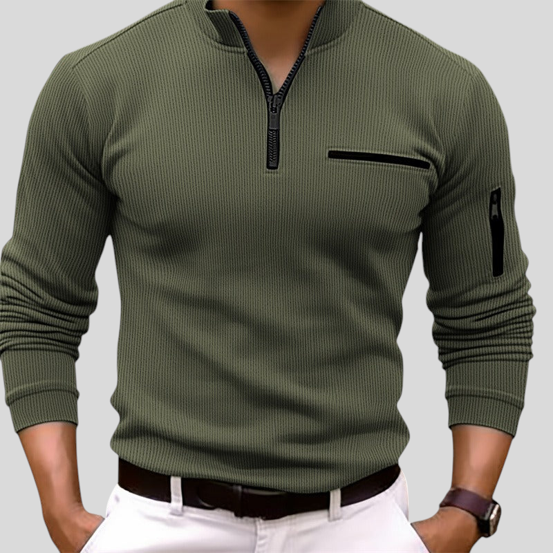 Gusteous - Majica S Patentnim Zatvaračem I Dugim Rukavima Maja Zagreb