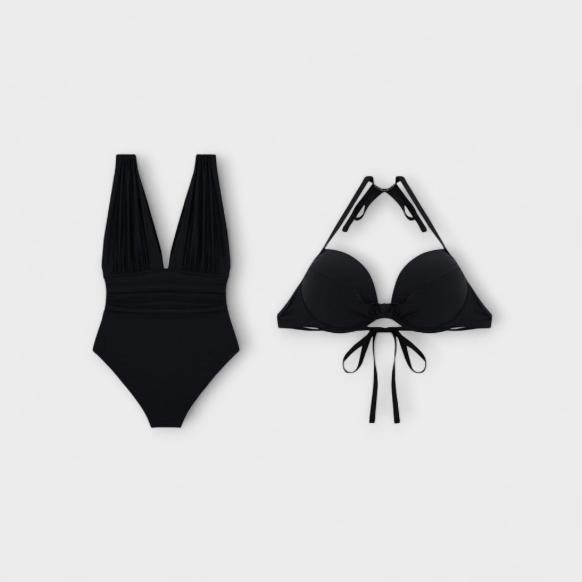 Kristijana - Modelirajući Kupaći Kostim s Dubokim Izrezom i Reguliranim Naramenicama Maja Zagreb