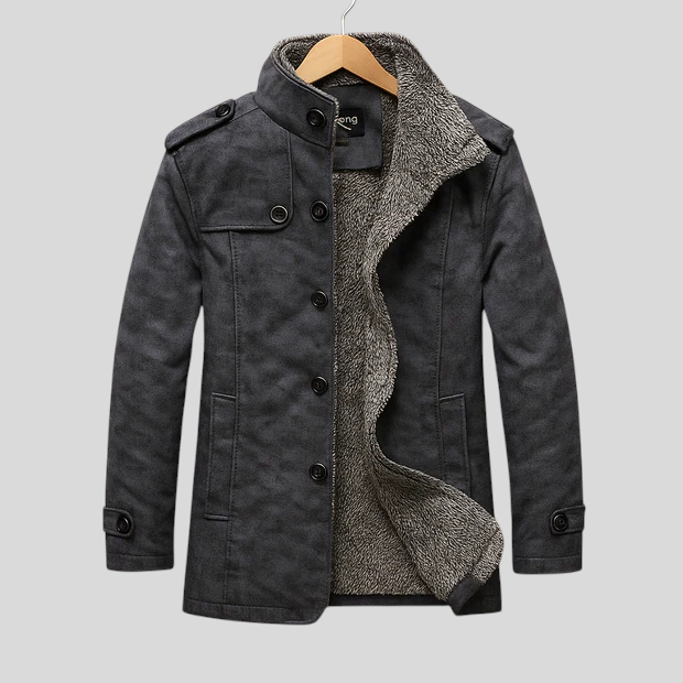 Borislav - Muški Kaput Od Umjetne Antilop Kože Maja Zagreb