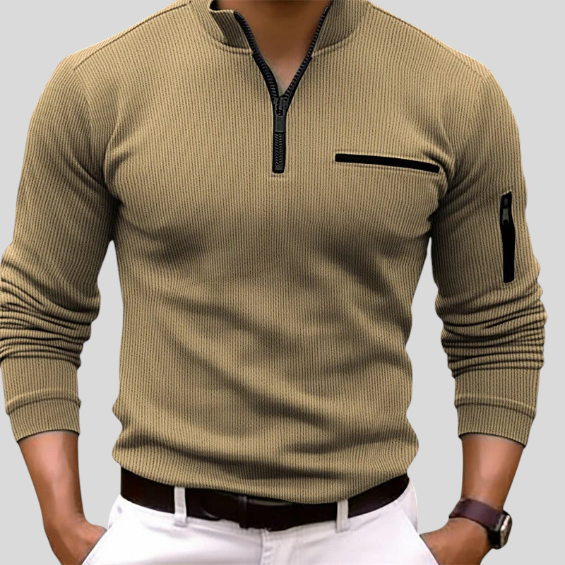 Gusteous - Majica S Patentnim Zatvaračem I Dugim Rukavima Maja Zagreb