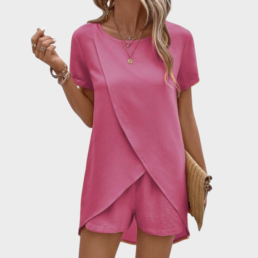 Lorena – elegantni ljetni koordinirani komplet Maja Zagreb