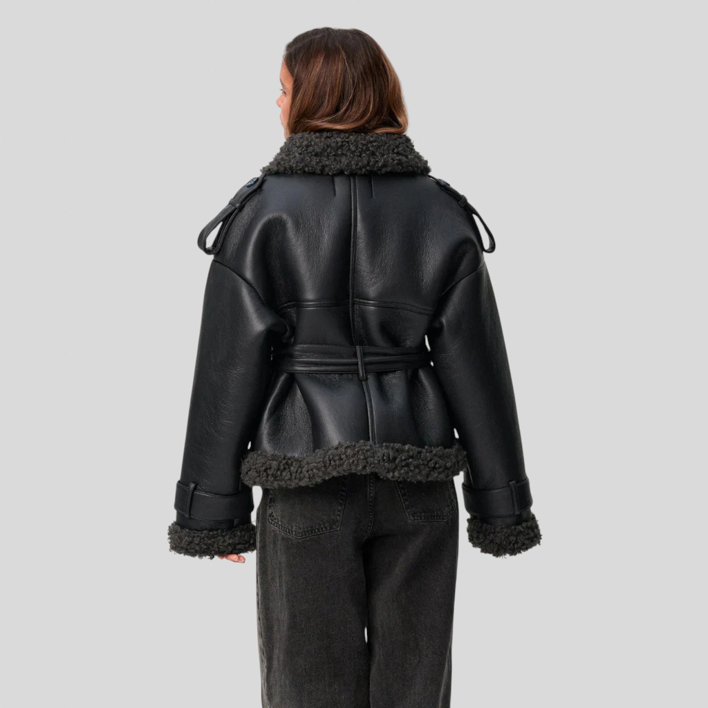 Elvira - Kaput Od Umjetnog Krzna S Remenom Maja Zagreb