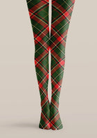 Viken Plan Karirani Crveno-Zeleni Tajice