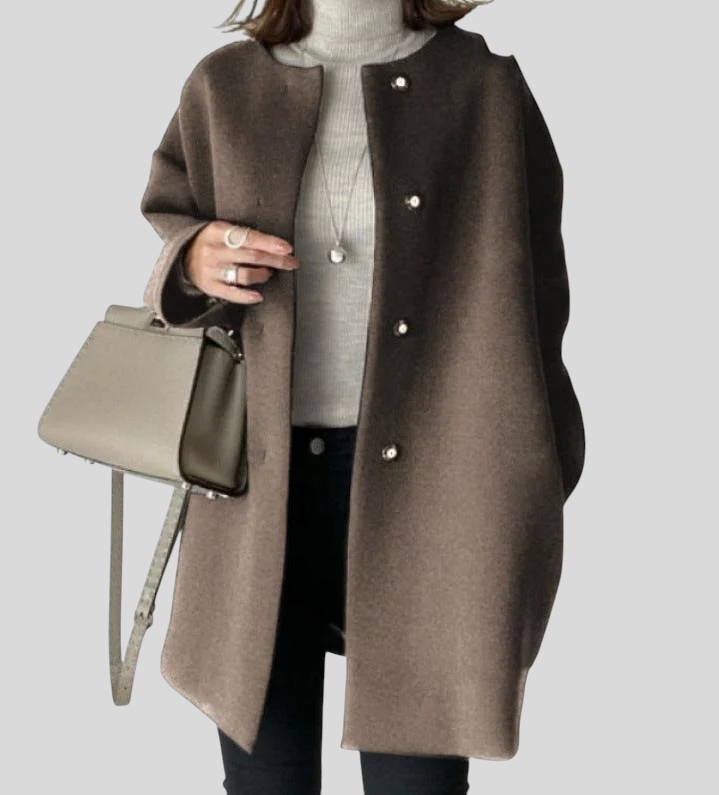 Lia – Elegantni Kaput Ravnog Kroja Maja Zagreb