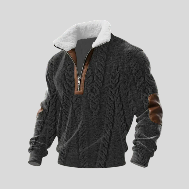 Stipe - Vunena Majica S Visokim Ovratnikom Od Flisa Maja Zagreb