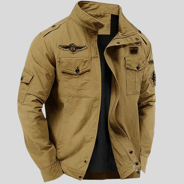 Archie - Vojna Jakna s Pojačanjima i Detaljima Maja Zagreb