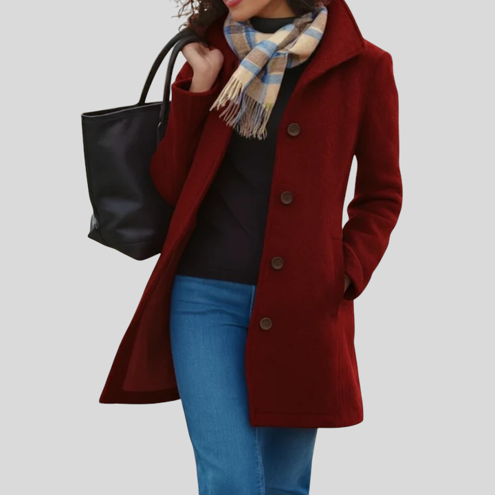 Tradura – Klasični Poludugi Kaput Na Kopčanje Maja Zagreb