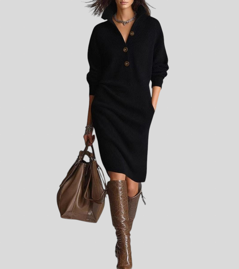 Carmen - Topla Pletena Haljina, Elegantna i Udobna Maja Zagreb