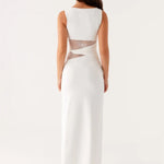 Leni - Lepršava Duga Haljina S Suptilnim Izrezima I Vezicama Maja Zagreb