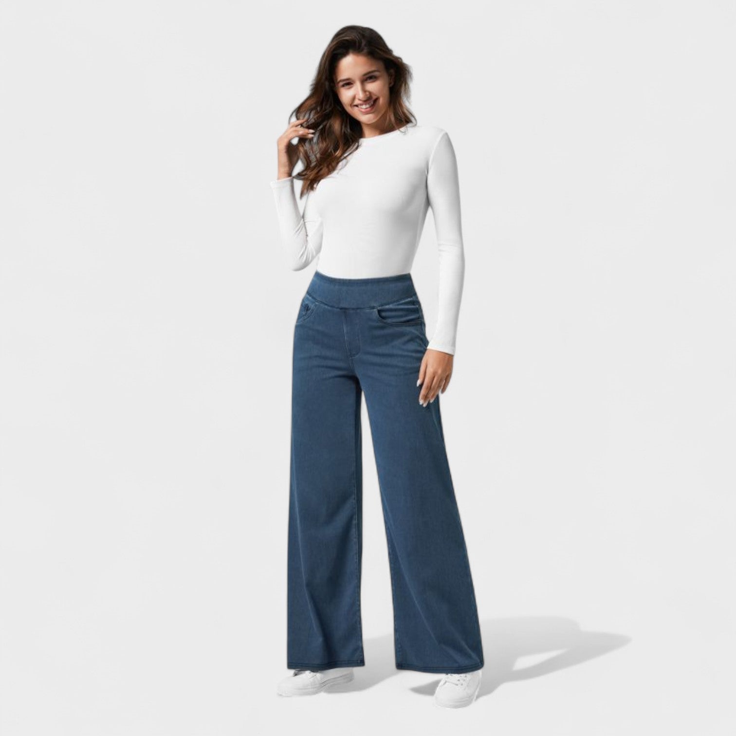 Štefanija - Hlače od traperica širokog kroja Maja Zagreb