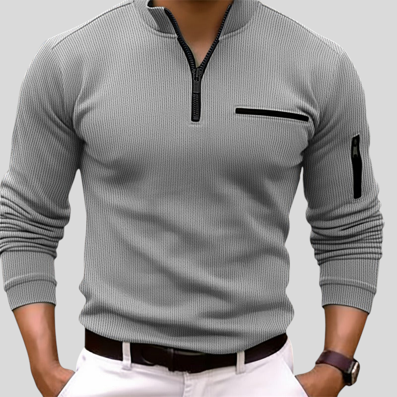 Gusteous - Majica S Patentnim Zatvaračem I Dugim Rukavima Maja Zagreb