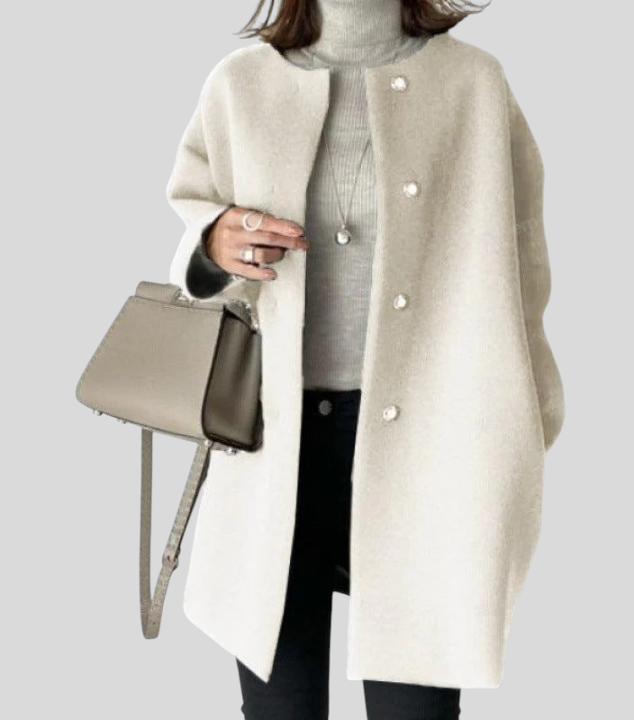 Lia – Elegantni Kaput Ravnog Kroja Maja Zagreb