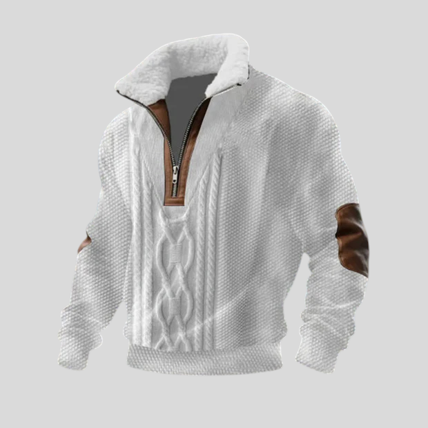 Stipe - Vunena Majica S Visokim Ovratnikom Od Flisa Maja Zagreb