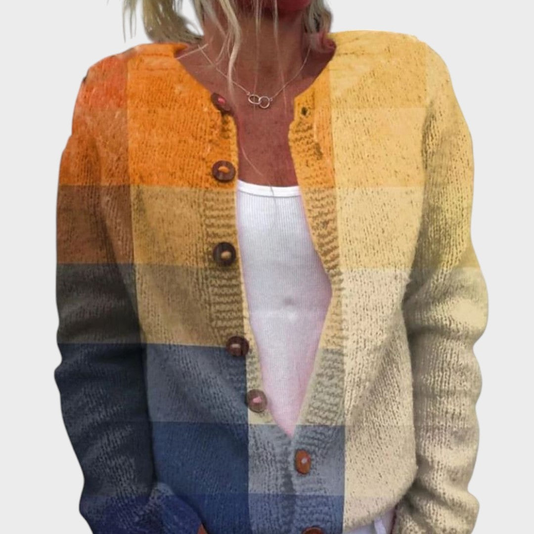 Marijana - Jesenski cvjetni kardigan Maja Zagreb