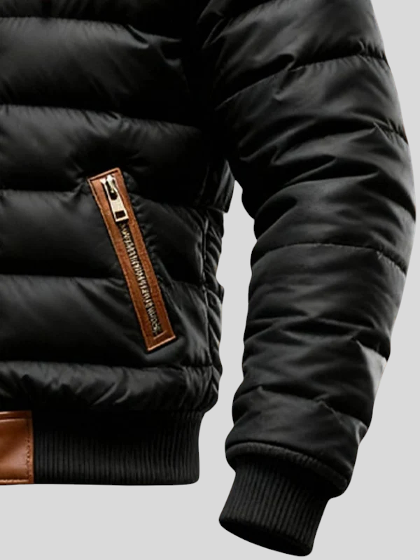 Roko – Crna Sherpa Prošivena Jakna Maja Zagreb