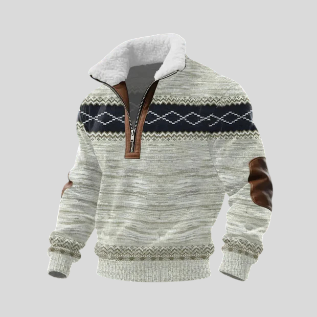 Stipe - Vunena Majica S Visokim Ovratnikom Od Flisa Maja Zagreb