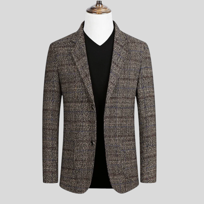 Domenico - Elegantni Sako Od Kariranog Materijala Maja Zagreb