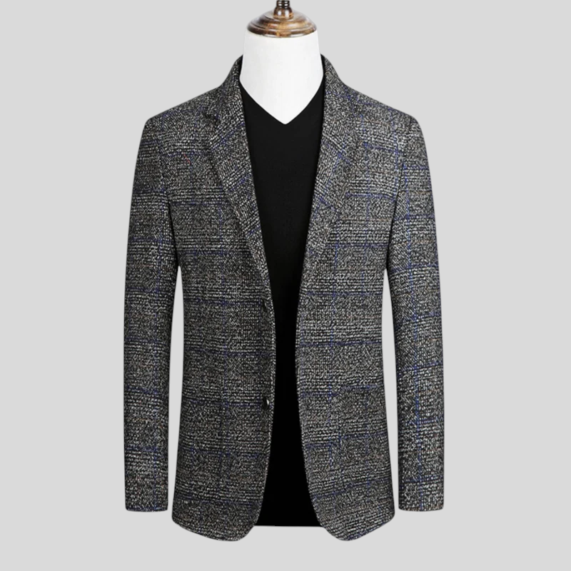 Domenico - Elegantni Sako Od Kariranog Materijala Maja Zagreb