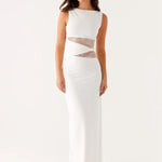 Leni - Lepršava Duga Haljina S Suptilnim Izrezima I Vezicama Maja Zagreb