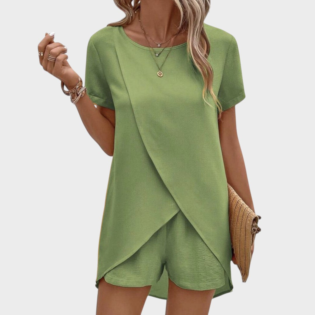 Lorena – elegantni ljetni koordinirani komplet Maja Zagreb