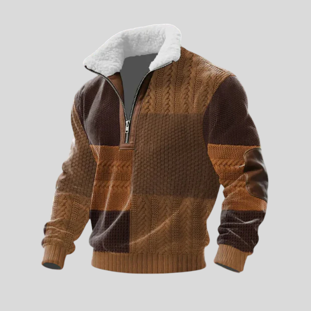 Stipe - Vunena Majica S Visokim Ovratnikom Od Flisa Maja Zagreb