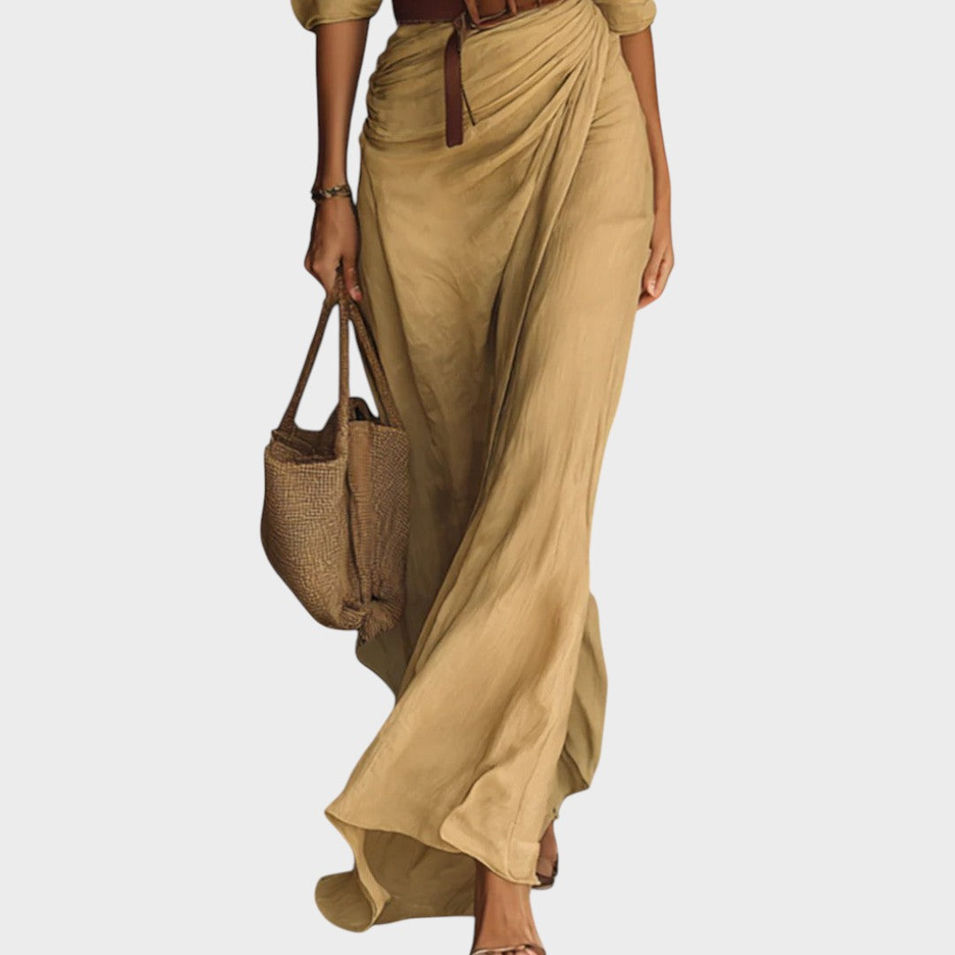 Julie - Uska Maxi Haljina S Dugim Rukavima Maja Zagreb