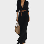 Julie - Uska Maxi Haljina S Dugim Rukavima Maja Zagreb