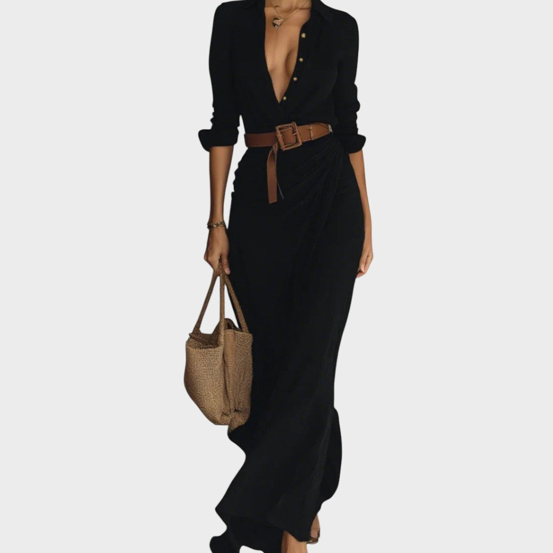 Julie - Uska Maxi Haljina S Dugim Rukavima Maja Zagreb