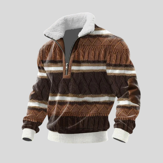 Stipe - Vunena Majica S Visokim Ovratnikom Od Flisa Maja Zagreb