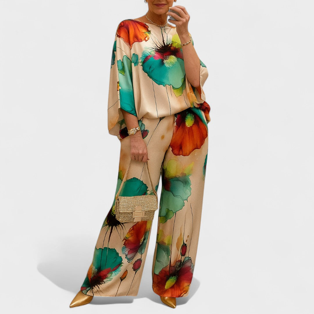 Elizabeta - Satenski dvodijelni set za žene Maja Zagreb