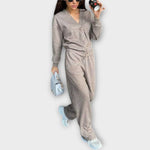 Hedviga - Set pletenog kaputa i hlača Maja Zagreb