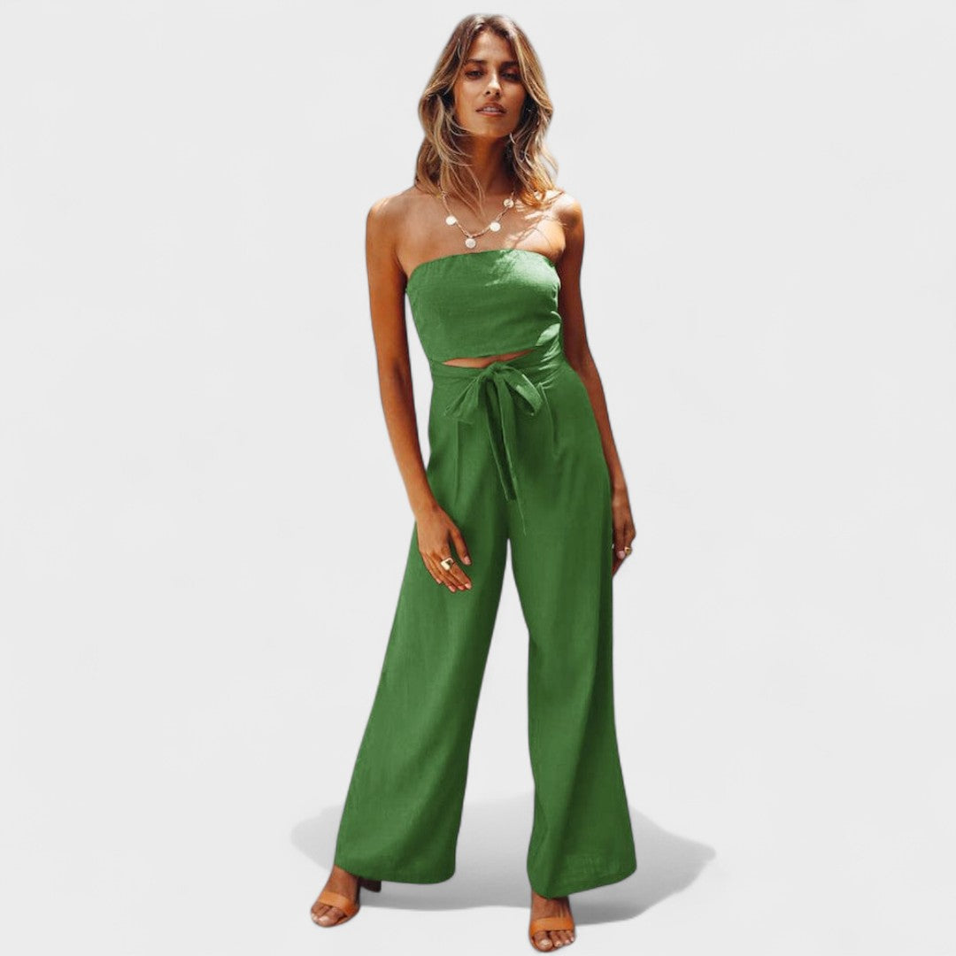 Iva - Bohemian Backless Rompers Jumpsuit Maja Zagreb
