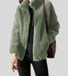 Marry - Mekana Flis Jakna s Visokom Ogradom