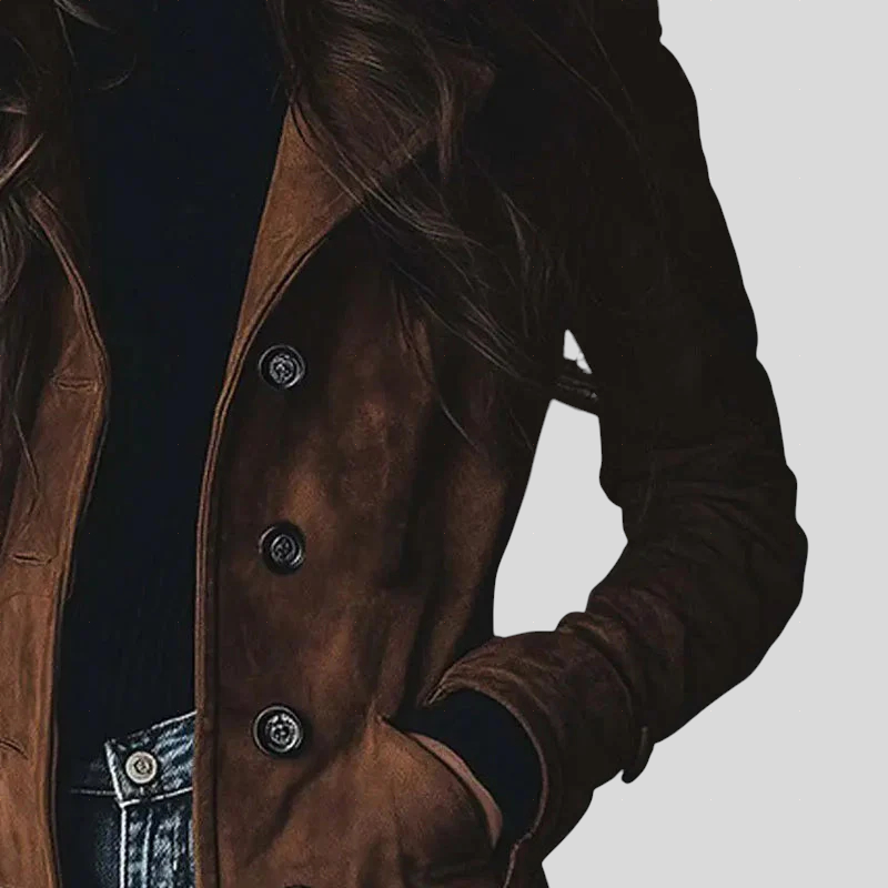 Adela - Elegantni Dugi Kaput Maja Zagreb