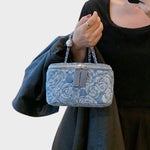 Ksenija - Denim cvjetna torba Maja Zagreb