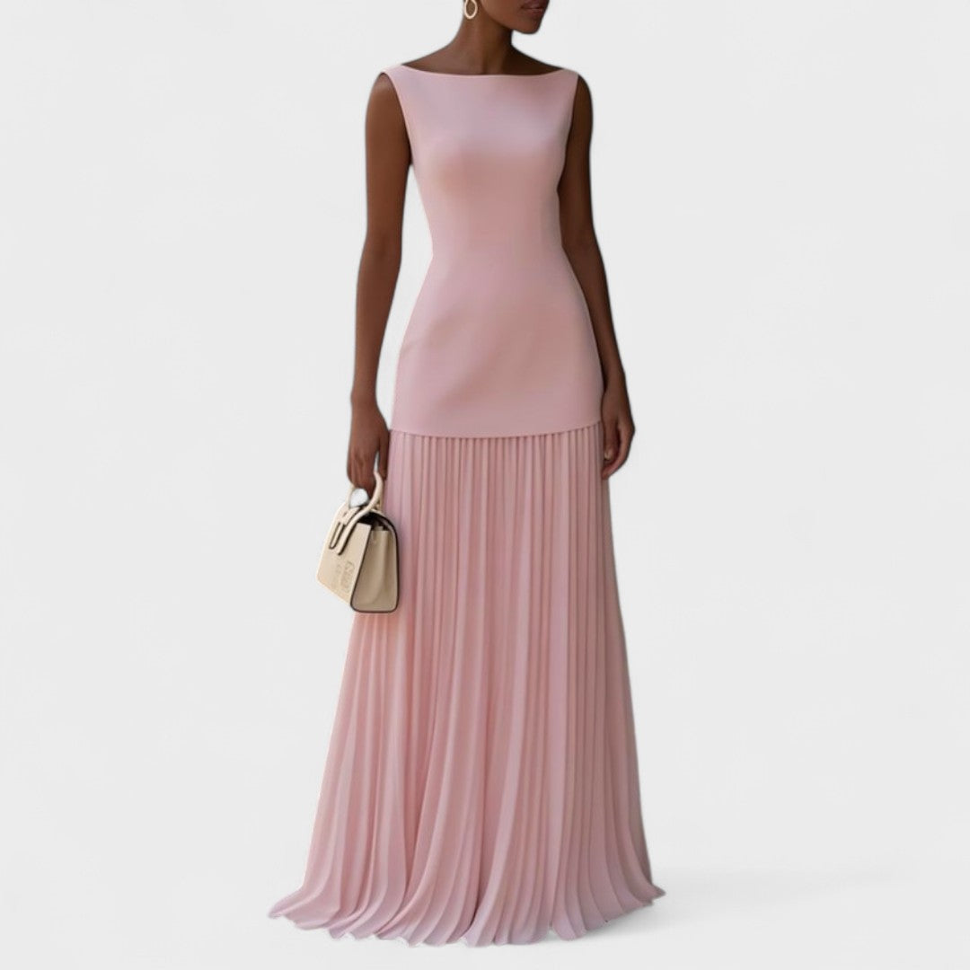 Jelena - Luksuzna duga haljina bez rukava Maja Zagreb