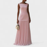 Jelena - Luksuzna duga haljina bez rukava Maja Zagreb