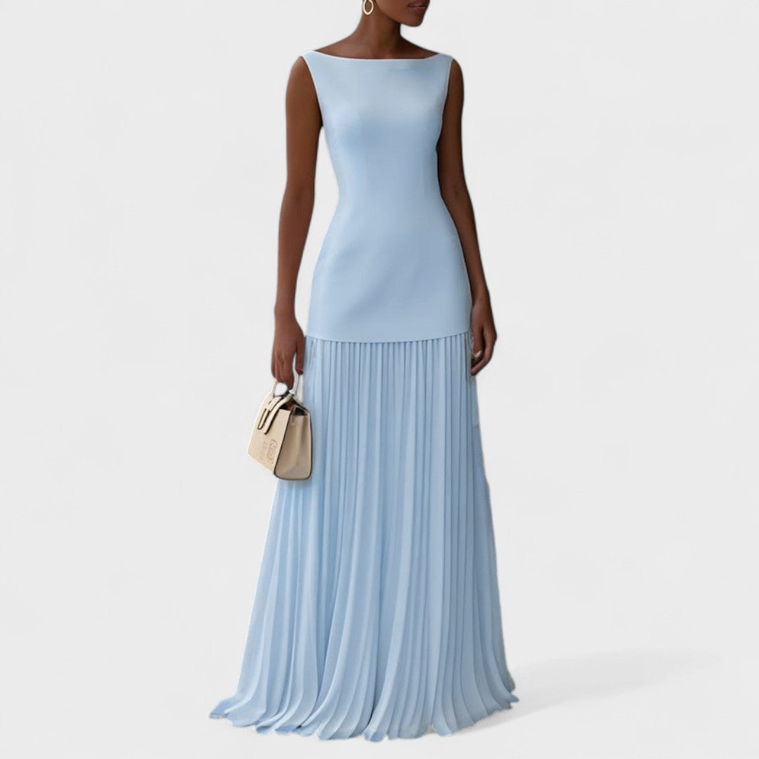 Jelena - Luksuzna duga haljina bez rukava Maja Zagreb