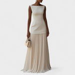 Jelena - Luksuzna duga haljina bez rukava Maja Zagreb