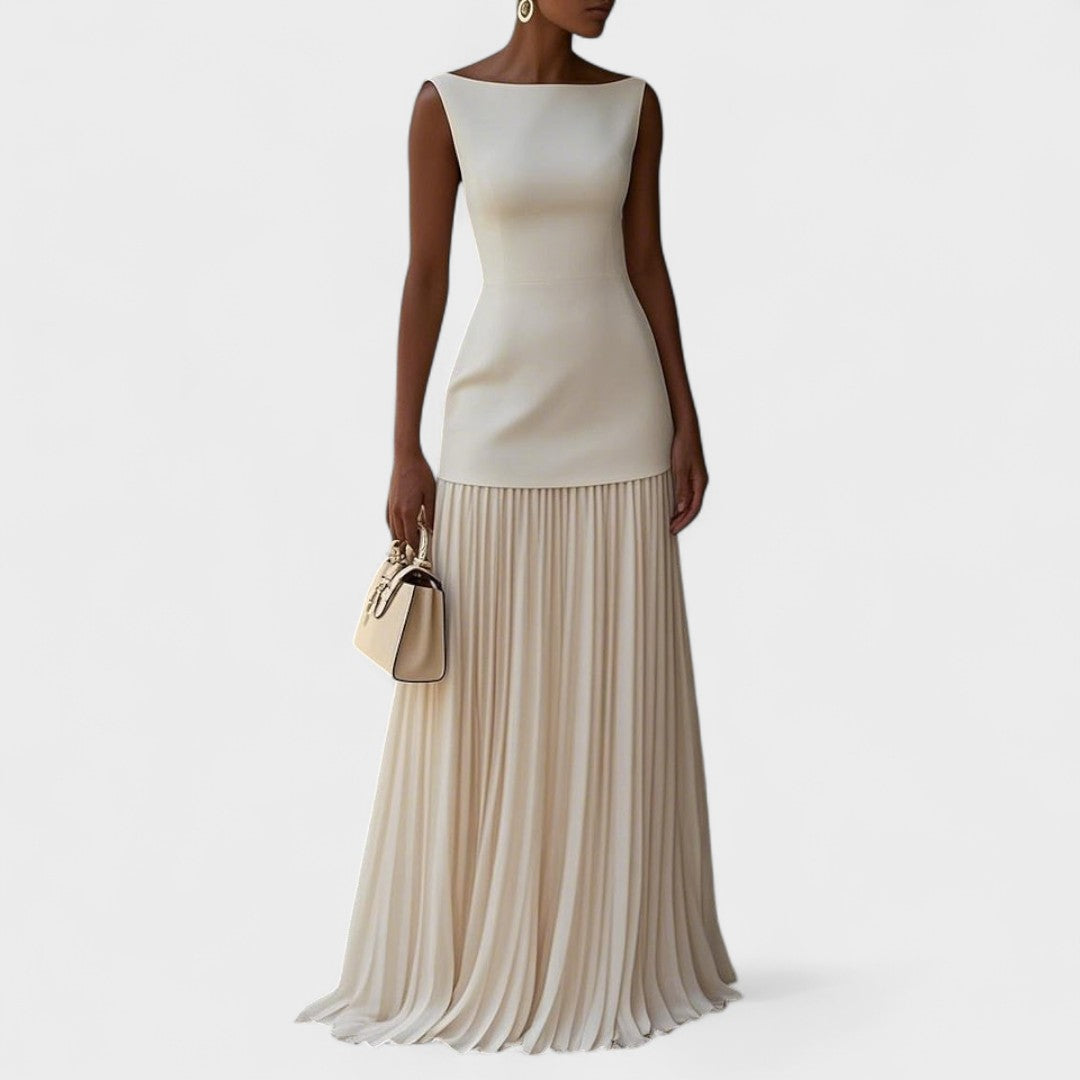 Jelena - Luksuzna duga haljina bez rukava Maja Zagreb