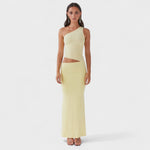 Seranella - Maksimalna asimetrična haljina s izrezom Maja Zagreb