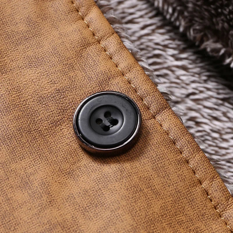 Borislav - Muški Kaput Od Umjetne Antilop Kože Maja Zagreb